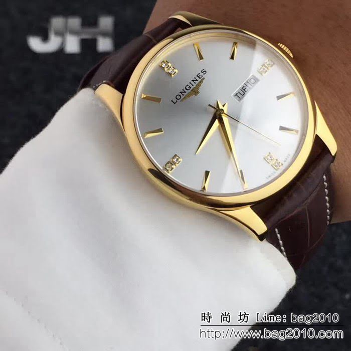 LONGINES浪琴 簡約時尚 男士精品腕表 WSS0903